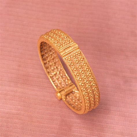 Amara Boho Kada Bangle | Boho Silver Bangles for Women