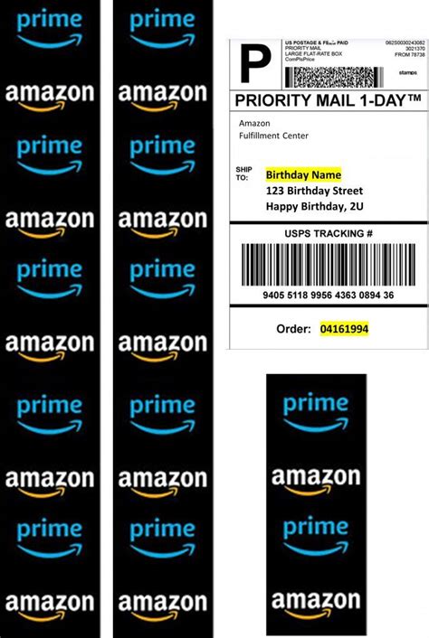 Image result for Amazon Prime Label On Box