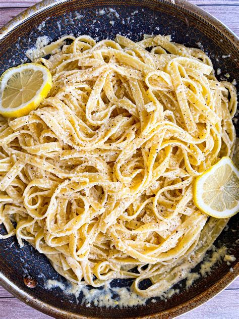 Creamy lemon pasta – Artofit