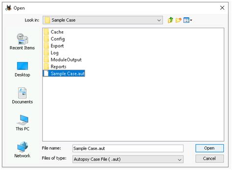 Learn how to use Autopsy to investigate artifacts from a disk image ...