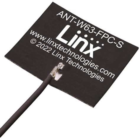 ANT-W63-FPC-SH50UF Linx | Linx ANT-W63-FPC-SH50UF PCB WiFi Antenna with ...