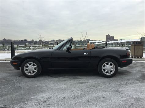 1993 Mazda Miata MX-5 - Excellent Condition - Black on Tan - 5 speed - Fast! - Classic Mazda MX ...