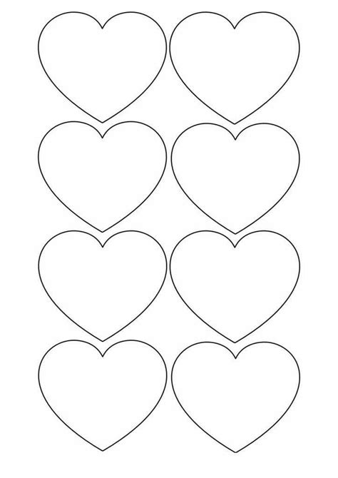 Printable Heart Shape Pattern 的图像结果