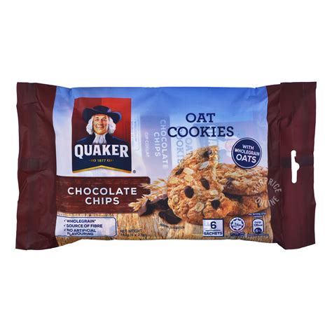 Quaker Oats Oatmeal Cookies Chocolate Chip at Brett Ramires blog