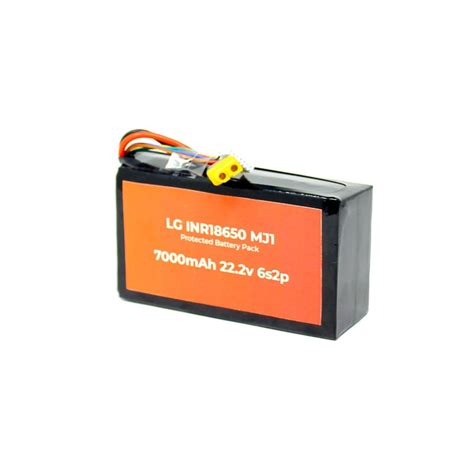 LG INR 18650MJ1 22.2V 7000 mAh 3C 6S2P Li-Ion Battery Pack EV Grade ...