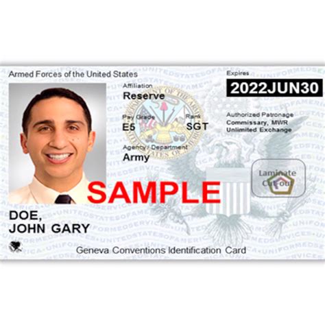 Types of Military ID for Veterans Day