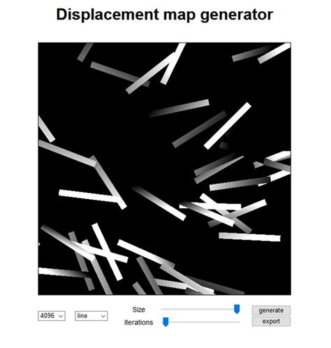 GitHub - kevinloustau/displacement-map-generator: Generator of diffuse ...