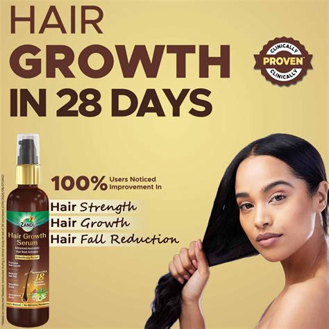 Zandu Ayurvedic HAIR SERUM for Men & Women (200ml)