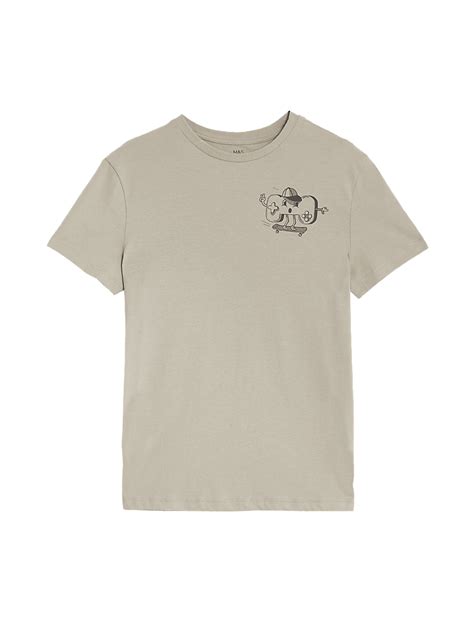 Buy Cotton Rich Gamer T-Shirt (6-16 Yrs) at Marks & Spencer