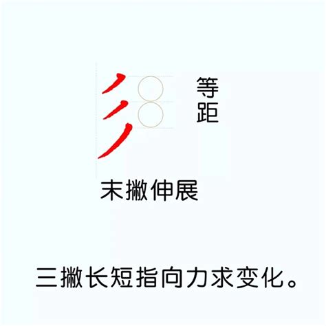 硬笔楷书教程：81个偏旁部首写法图解钢笔字帖书法欣赏