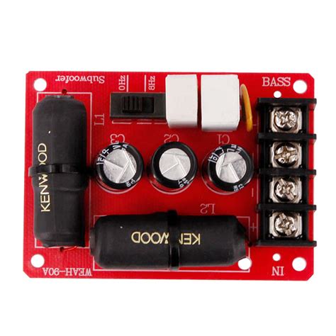 FLAWISH Bass Subwoofer Second-Order Crossover Frequency Divider DIY ...