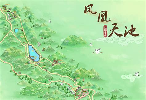 乃兴石湖休闲避暑山庄及凤凰山池景区（AAA）