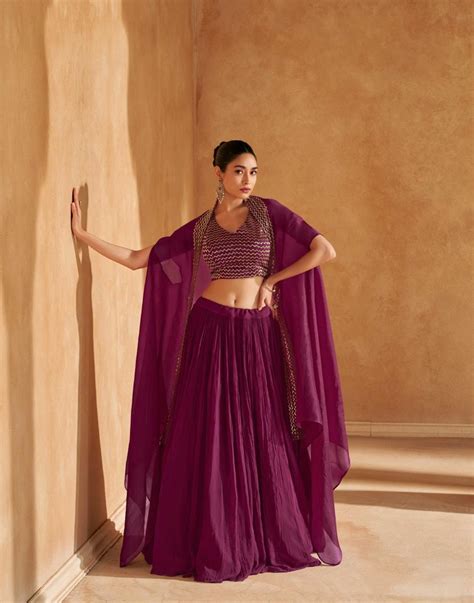 Sayuri Kalki Silk Indo Western Lehenga Collection
