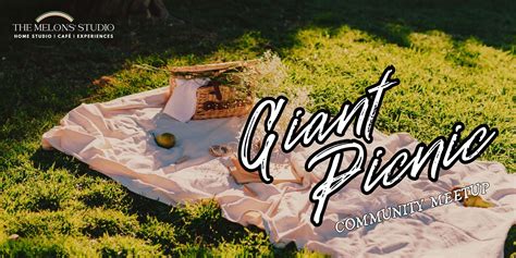 Giant Picnic Meetup By The Melons Studio - Walking Event Tickets ...