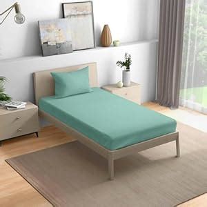 Wakefit Cotton Flat Bedsheet | 215 TC Bedsheet for Single Size Bed with ...