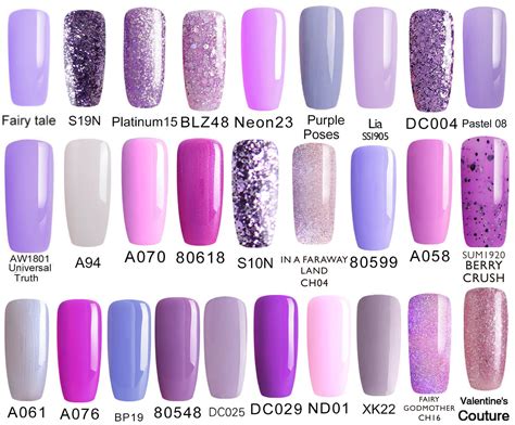 BLUESKY GEL NAIL POLISH LILAC LAVENDER SUMMER PURPLE MOST POPULAR UV ...