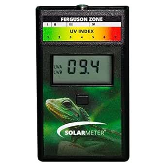 Solarmeter Model 6.5R Reptile UV Index Meter, ABS Polymer, Black ...