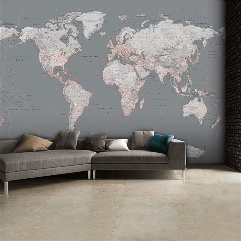 World Map Wall Mural 的图像结果
