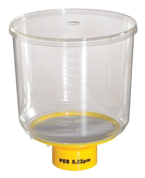 0.22 um Max Particle Size, 90 mm Dia, Bottle Top Filter - 11L841|11L841 ...