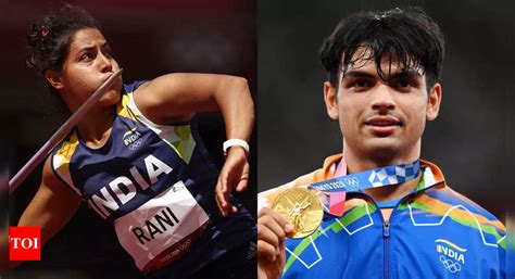 TOISA 2021: Neeraj Chopra and Annu Rani win top honours in athletics ...