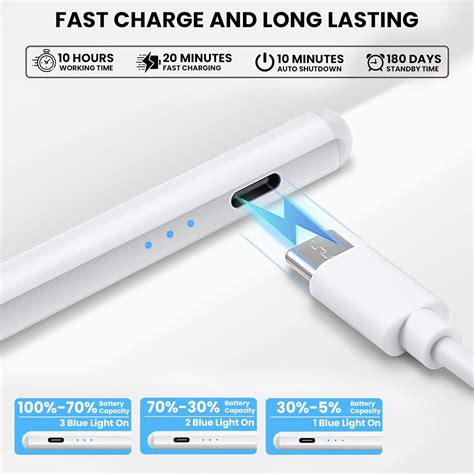 WeCool P1 iPad Pencil for iPad 10th/9th Generation, Stylus Pen for iPa
