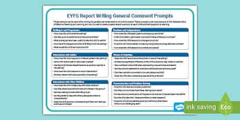 Assessment Report Writing and Summative Assessment | EYFS