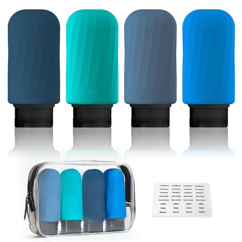 Bpluma Leak Proof Travel Bottles for Toiletries - TSA India | Ubuy