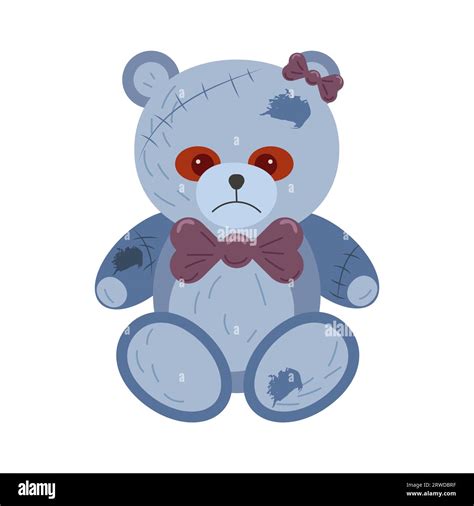Scary Teddy Bear Drawing