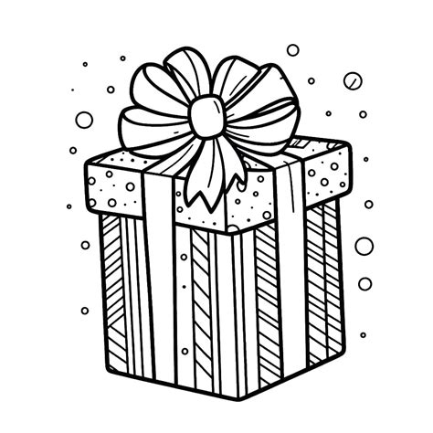 Present Coloring at gankamrynblog - Christmas Present Coloring Pages ...