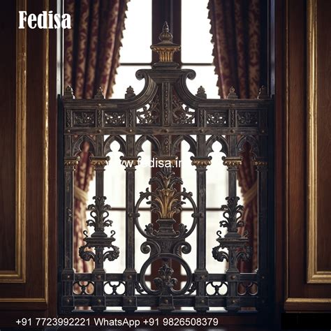 Window Grill Design For Stylish Exterior Step Iron Grill Design - Fedisa
