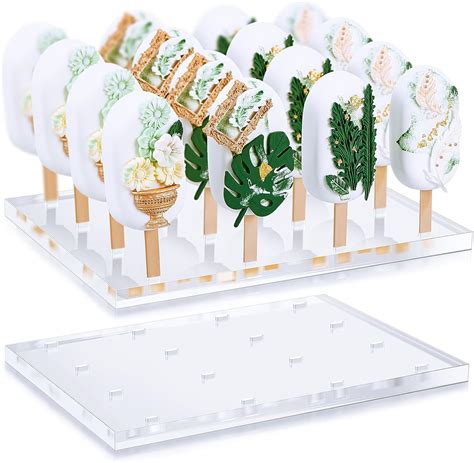 Geetery Clear Acrylic Cakesicle Stand for Dessert Table - India | Ubuy