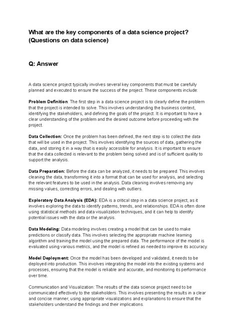 Image result for Key Components of Data Science