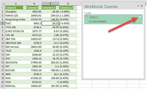 Excel Power Query Using Data From the Web 的图像结果