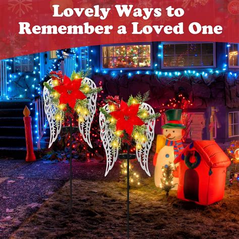 Baquler 2 Pack Christmas Outdoor Decorations Solar India | Ubuy