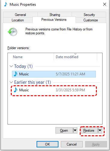 Recover File History 的图像结果