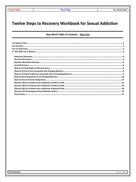 Image result for Your Recovery Tool Box Worksheet