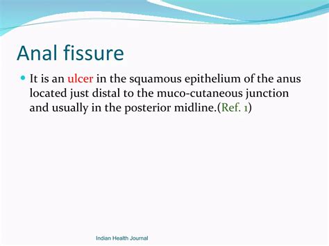 Open lateral internal sphincterotomy | PPT