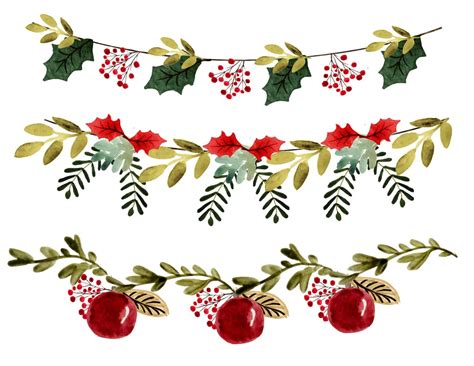 Border Garland Clipart at Wayne Tisdale blog