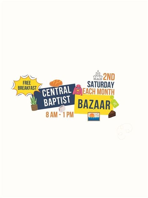 Central Baptist Bazaar, Central Baptist Church Lowesville, Piney River ...