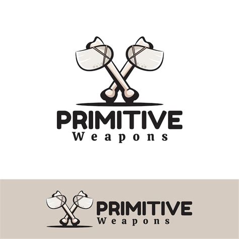 Illustration de l'art des armes primitives | Vecteur Premium