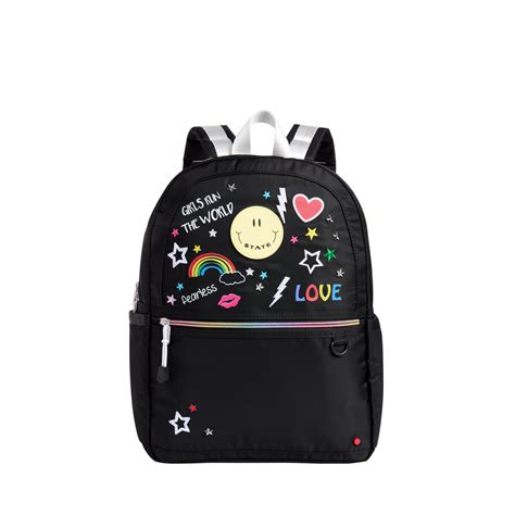 STATE Bags | Kane Kids Travel Backpack Intarsia Strawberries | Back to ...