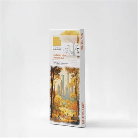 Autumn Lane | Praline Noir | 70% Dark Chocolate – Toska Chocolates