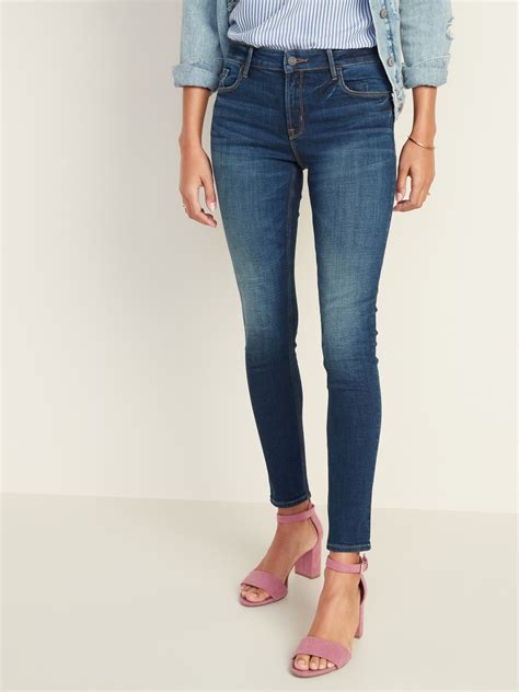Mid-Rise Rockstar Super Skinny Jeans for Women | Old Navy