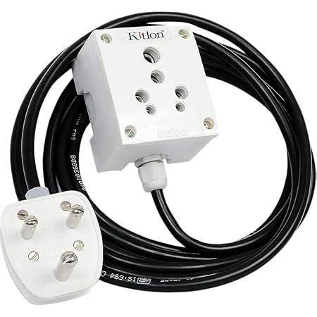 Buy Kitlon Extension Board with 10 Meters Heavy Duty Long Wire Cord ...
