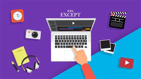 Image result for Using except in SQL