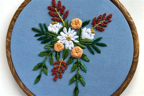 Embroidery Flowers Patterns | Best Flower Site