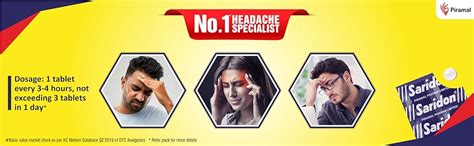 Saridon - Strip of 10 Tablets : Amazon.in: Health & Personal Care