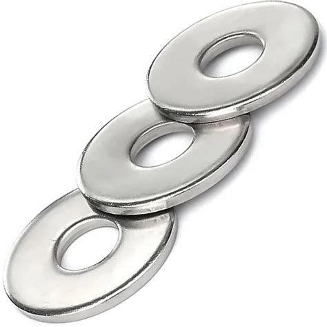 M10 - 10mm Washers for Screws ( Pack of: 200 ) Large Flat Washer Form G ...