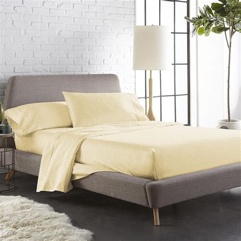 Buy Blue Dahlia 100% Cotton Sateen Weave Bedsheet Set Single Size ...