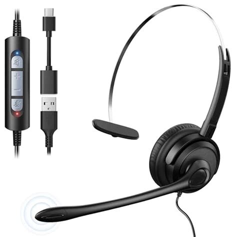 Headset Voistek | Voistek USB Headset with Microphone | Noise ...